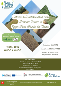 Affiche Pelouses Sèches Eyzin-Pinet