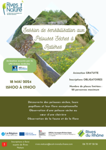 Affiche Pelouses Sèches Ratières