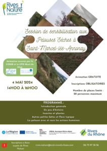 Affiche Pelouses Sèches St Marcel les Annonay